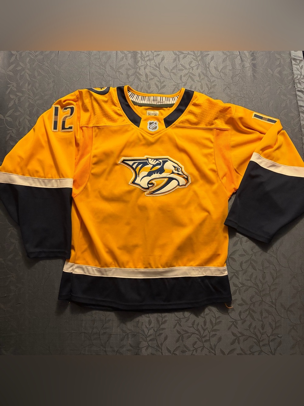 Nashville Predators Mike Fisher Adidas NHL Hockey Jersey Medium